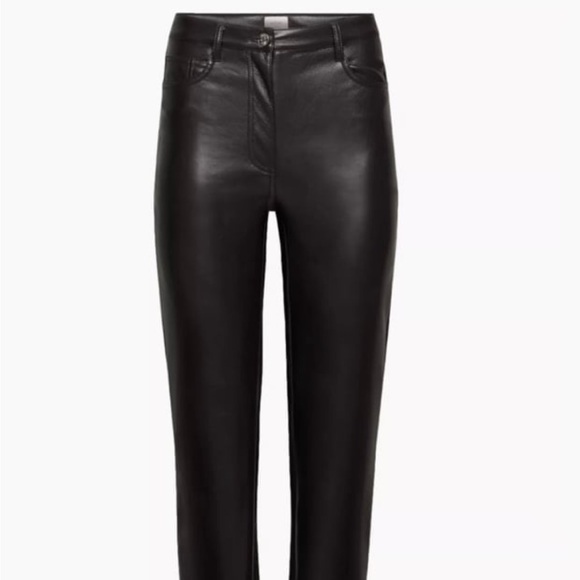 Aritzia Wilfred Melina Leather Pants - Picture 4 of 10